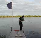 Gerald Anelon fishing for Dolly Varden