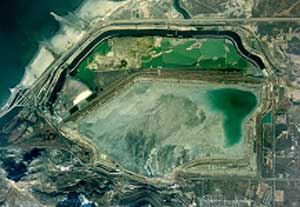 Kennecott Bingham Canyon mine tailings impoundment