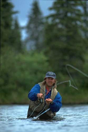 Brad Bentnar fly fishing